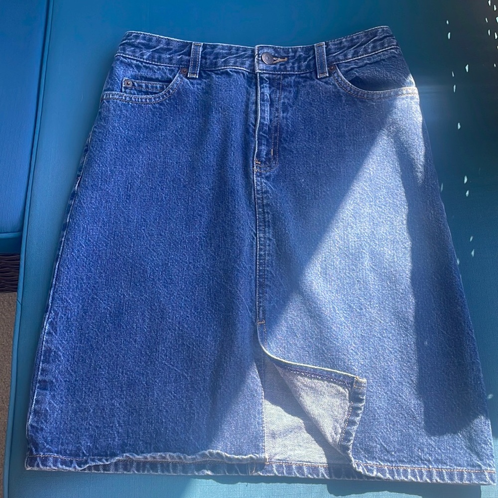 Denim skirt